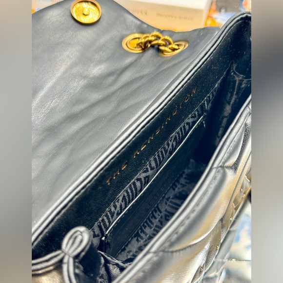 🆕 KURT GEIGER LONDON 🧿NWOT Leather Mini Kensington Rhinestone Eye Crossbody - Picture 14 of 15